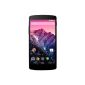 Google Nexus 5 smartphone (12.6 cm (4.9 inch) Full HD IPS display, 2.26GHz Snapdragon 800 processor, 16GB of internal memory, 8 megapixel camera, Android 4.4) (Electronics)