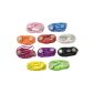 Lot 10 different colors headphones with mic for iPhone 4S 4G 3G 3GS iPod Touch BC70 (Wireless Phone Accessory)