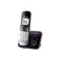 Panasonic KX-TG6821GB DECT cordless phone (4.6 cm (1.8 inch) graphic display) with voicemail (Electronics)
