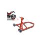 ConStands Single Arm Repair Stand Ducati Hypermotard 821 13-14 red, single rear wheel incl. Adapter
