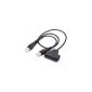 WMA USB 2.0 to SATA Adapter Cable Serial ATA P 15 + 22 July HDD Laptop 2.5 