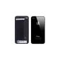 iPhone 4 Glass Back Cover Black + tool (rear battery cover) New (Electronics)