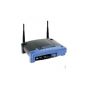Linksys WRT54G Wireless Router 4 Ethernet ports G54 Open Source Ready (accessory)