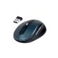 Daffodil WMS330 Wireless Optical Mouse / Wireless Mouse Mouse - Computer mouse with 5 buttons, wheel and DPI (PPP) Adjustable (Max: 1600) - For Laptop / Notebook / Desktop - Compatible with Microsoft Windows (7 / XP / Vista) and Apple Mac (OS X +) - Powered by 2 AAA batteries (included) (Electronics)