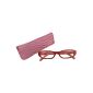 Always nice striped reading glasses with a modern design or with dots in great colors read Help corrective lenses glasses (Textiles)