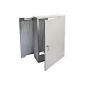 Antenna cabinet / cabinet assembly / amplifier cabinet / distribution cabinet, light gray, 40x60x15 cm (Electronics)