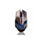 High quality wired mouse Cool Mouse Gamer Gaming Mouse 2000 DPI Optical USB LED Blue - Special Edition for games (Electronics)