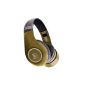 Soul by Ludacris SL300 Elite HD Noise Cancelling headphones gold / black (Electronics)