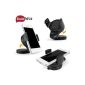 Brainwizz® - Auto Universal Car Holder with fixing WindShield Windscreen and Dashboard iPhone 4S & 5 / Samsung Galaxy S2 & S3 & S4 / HTC One / Sony Xperia / Nokia / LG / TomTom & Garmin (Electronics)