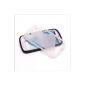 iProtect TPU Silicone Case Samsung Galaxy S3 Case S-Line Transparent (Electronics)