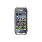 Nokia C7-00 Smartphone (8.89cm (3.5 inch) touchscreen, 8MP camera, 8GB of internal memory, GPS, Ovi Maps) frosty metal (Electronics)