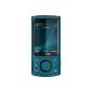 Nokia 6700 slide mobile phone (UMTS, GPRS, Bluetooth, camera with 5 MP, music player) petrol blue (Electronics)