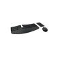 Together Microsoft Sculpt Ergonomic QWERTY keyboard / Wireless Mouse USB Black (Accessory)