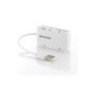 deleyCON All in One Card Reader USB 2.0 Card Reader White card reader for memory cards, including microSDHC slot -. SD / SDHC / M2 / MS / XD (Electronics)