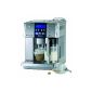DeLonghi One Touch ESAM6600 fully automatic coffee machine Primadonna (1.8 l, integrated milk system) silver (household goods)