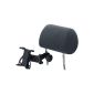 iGRIP T5-3790 Universal Tablet & E-Book Reader headrest mounting system with flexibly adjustable viewing angle (. For example, Apple, Samsung, Asus, and much more.) [5 years warranty | Made in Germany | 360 degrees | vibrations] (optional)