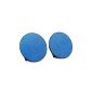 ONEconcept DynaSphere portable design speaker Bluetooth speaker pair (AUX, USB charging cable, battery Betieb) Blue (Electronics)