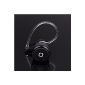 Smallest Wireless Bluetooth Stereo Headset Headphones Earphones for iPhone 6,5,4 Samsung Galaxy Note 2 3 S3 S4 Black (Electronics)
