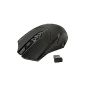 Uping® Programmable Cordless Gaming Mouse Game Mouse - 5 Programmable Keys & 5 user profiles - Omron Micro Switches - Adjustable dpi setting 1000-2000 Black (Electronics)