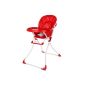 TecTake baby high chair children comfort big red (Baby Care)