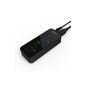 Aukey®HUB 36W USB 3.0 (4 ports + 3 ports transfers load) CB-H19 black (Electronics)
