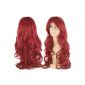 ★★★ Damenperücke 70cm Long Curly Hair Wigs Cosplay Party longhair Fasching carnival wig + network as a gift (Textiles)