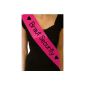 Bridal Sash Bride to Be Sash Hen Party Night Thu Accessories (Toys)