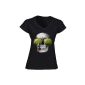 MP Boutik - Tee Shirt Animated 3D Skull Women (Clothing)