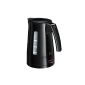 Melitta Enjoy kettle Aqua 1.7 liters glossy 2,400 watts black, 100301 bk (household goods)