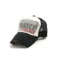 ililily Tabasco Distressed Vintage Mesh Hat Snapback Trucker Hat (Textiles)