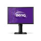 BenQ BL2411PT 60.96 cm (24 inch) IPS LED Monitor (Full HD, IPS panel, VGA, DVI, DisplayPort, 5ms response time, adjustable in height 130mm, Pivot, speakers) black (accessories)