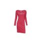 Ladies nightgown red Kuschelzeit cotton for Louis & Louisa (Textiles)