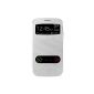 Swees® S Case Cover View Flip Cover with window + Screen Protector and PEN Samsung Galaxy S3 i9300 - White (Electronics)