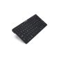 kwmobile | Wireless Bluetooth Keyboard | Qwerty in Black for iPad, iPhone, Android and Windows (Accessories)