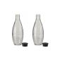 SodaStream DuoPack glass carafe (2 x 0.6L glass carafes) (household goods)