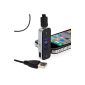 3.5mm FM Transmitter Car Transmitter for iPhone 4 4S 4G 3G iPod Touch Nano MP4 (Electronics)