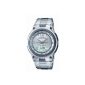 Casio - AW-82D-7AVES - Ladies Watch - Analogue Quartz - White Dial - Silver Bracelet (Watch)