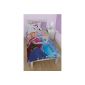 Bed linen - Duvet Cover Disney Frozen Crystal 135x200 cm Pillowcase 50x75cm + 1 person (Kitchen)