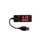USB Port Monitor Digital multimeter voltage tester voltmeter (Electronics)
