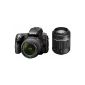 Sony SLT-A55VY SLT digital camera (16 megapixels, Live View, Full HD, 3D Sweep Panorama) Kit incl. 18-55mm and 55-200mm lenses (Electronics)