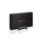 Poppstar NE35 UASP HDD enclosure up to 4TB (8.9 cm (3.5 inches), SATA III, USB 3.0) Black (Accessories)