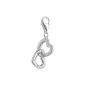 Thomas Sabo Ladies charm pendant heart sterling silver with lobster clasp 0773-001-12 (jewelry)