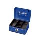 Maul cashbox coin-operated, 125 x 95 x 60 mm, blue (Office supplies & stationery)