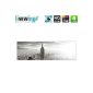 Canvas picture PREMIUM PLUS 145x45cm 1-piece MANHATTAN SKYLINE by liwwing (R) | Canvas picture canvas mural image photo New York City America Empire State Building Big Apple
