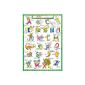 Poster 48,5x68,5 Altevers ABC the amazing animals - children image Help Learning School New