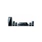Samsung HT-D5500 5.1 3D Blu-ray Home Cinema System (HDMI, USB, iPod / iPhone-controlled, wireless ready, 1000W) pearl black (Electronics)