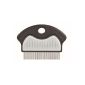 Flea comb lice and dust, metal, 7 cm (Miscellaneous)