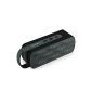 EasyAcc® Music Waves Bluetooth 4.0 handsfree speaker and Super Bass, to 15 hours.  Time - Black (Electronics)