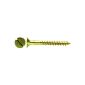 SDU 724 494 countersunk head wood screws D97-4x40 Brass 100 pieces (tool)