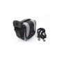 DURAGADGET durable camera and accessory zippered pocket for Samsung HMX-Q20 / HMX-QF30 / HMX-F80 / HMX-F90 HD Camcorder (Black / Grey) (Electronics)